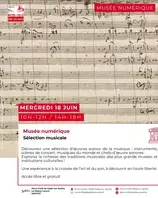 Musée numérique : Sélection musicale