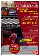 Concert Accordéon classique et Violoncelle
