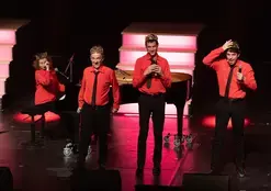 Spectacle : les goguettes en trio mais à quatre, 3ème quinquennat