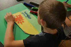 Atelier 6-12 ans "Blason du chevalier sylvestre" par le Manoir de la Cour