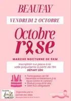 Octobre rose : Marche nocturne de 5km