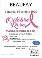 OCTOBRE ROSE : MARCHE NOCTURNE DE 5 KM