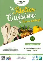 Atelier cuisine & repas partagé