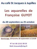 les aquarelles de Françoise Guyot