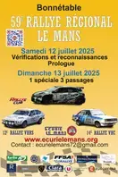 59ÈME RALLYE RÉGIONAL LE MANS