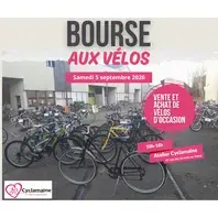 Bourse aux vélos (avec dépôt-vente particuliers) - Asso Cyclamaine