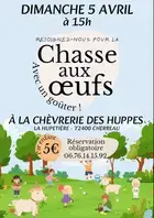 Chasse aux oeufs à la ferme - Chèvrerie des Huppes