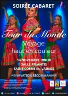 Soirée Cabaret "Tour du monde, voyage haut en couleur"