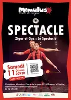 Spectacle de clowneries jonglistiko-magiques "Zigor et Gus"