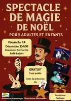 Spectacle de magie de Noël