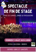 Spectacle de fin de stage