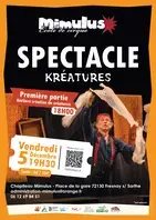 Spectacle "Kréatures"