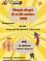 Stages de cirque enfant