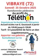 Randonnée pédestre au profit du Téléthon