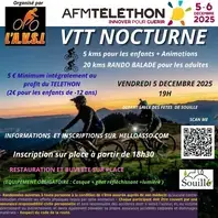 Rando VTT Nocturne pour le Téléthon