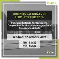Visite architecturale de l’Apostrophe : Comprendre l’Architecture contemporaine et le métier d’architecte