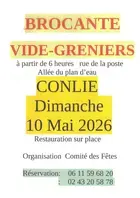 Brocante du Comité des Fêtes de Conlie