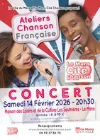Concert des Ateliers Chanson et Groupe vocal