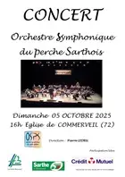 Concert de l'orchestre symphonique du Perche Sarthois