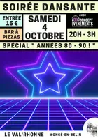 Soirée dansante spéciale années 80 - 90 !