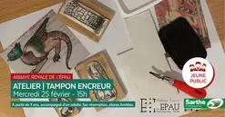 Atelier jeune public : tampon encreur