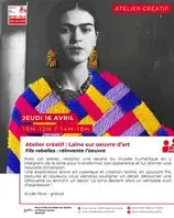 Atelier créatif : Laine sur oeuvre