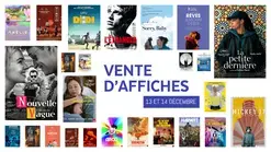 Vente d'affiches de cinéma