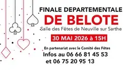 Finale belote UDOM