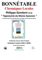 Chroniques Locales - Philippe Gombert et la toponymie du Maine Saosnois