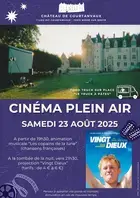 Cinéma de plein air au Château de Courtanvaux