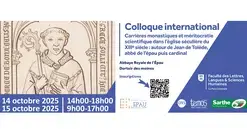 ­ Colloque international : autour de  Jean de Tolède, abbé de l’Épau