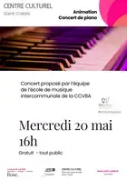 Concert de piano par l'EMI