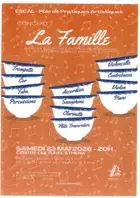 Concert "La Famille"  des ensembles musicaux