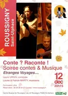 Soirée Contes et Musique "Conte? Raconte!"