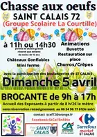 Chasse aux oeufs et brocante