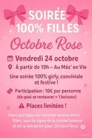 Octobre Rose : soirée 100% filles