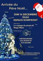Arrivée du père Noël et spectacle de Noël