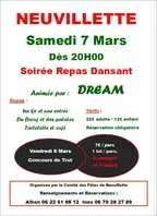 Soirée repas dansant à Neuvillette-en-Charnie