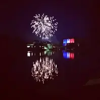 Feu D'Artifice à Sablé sur Sarthe