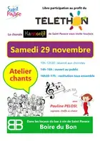 Atelier chants pour le Téléthon