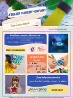 Atelier "Eveil tes sens"