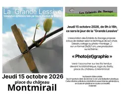 La Grande lessive "Photo (et) graphie"