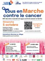 Tous en marche contre le cancer