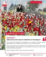 Découvrez notre oeuvre collective en mosaïque !