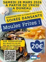 Soirée dansante - moules frites