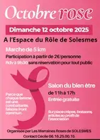 Octobre Rose à Solesmes