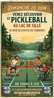 Découvrez le pickleball au Lac de Sillé !