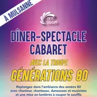Gala de l'UDOM : dîner spectacle Cabaret