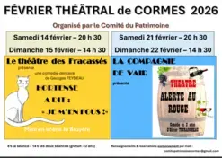 Festival de Théâtre de Cormes "Alerte au rouge! "