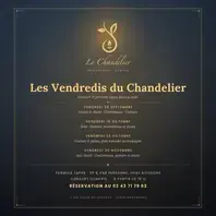Les Vendredis du Chandelier : Concert et formule tapas